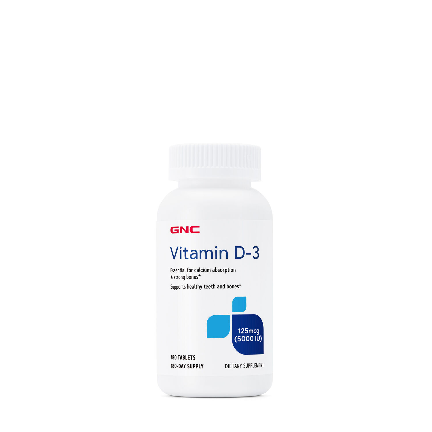 Gnc Vitamin D3 5000iu 180Tab USA 